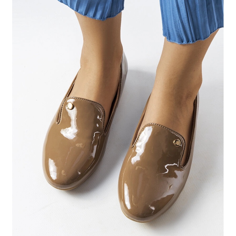 Sapatos marrons envernizados Lang marrom 1