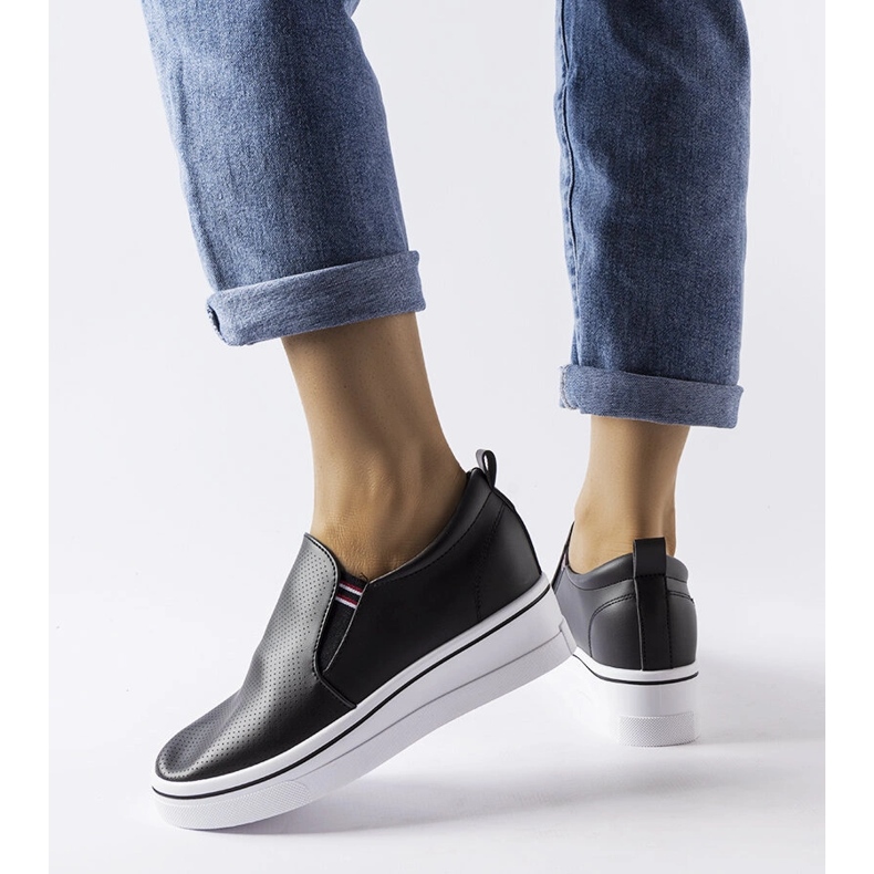 Inna Tênis plataforma preto Dionisia 1