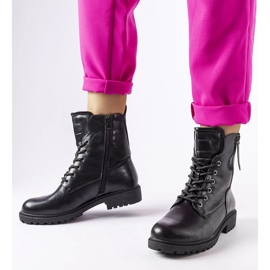 Botas isoladas pretas da Ailen preto 1