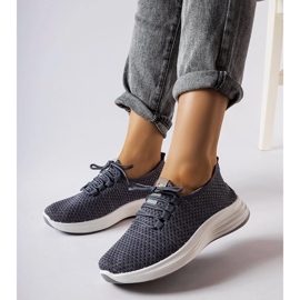 Tênis de tecido cinza da Tommaso 1