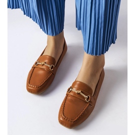 Mocassins decorativos marrons da Docherty castanho 1