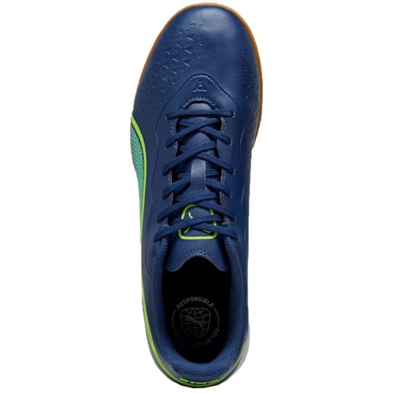 Chuteiras Puma King Match It 107261 02 azul 1
