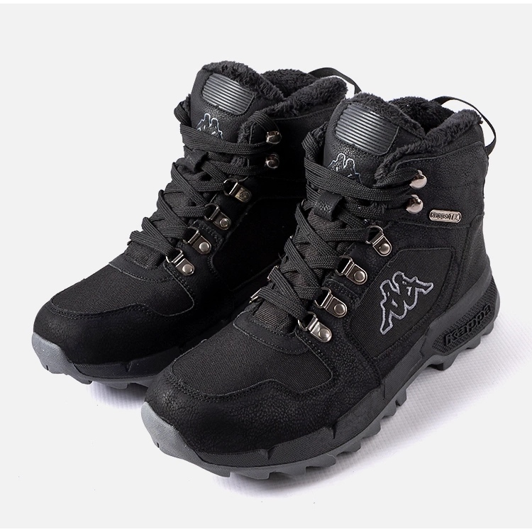 Sapatos Kappa 243366 Cook Ii Tex preto e cinza 1