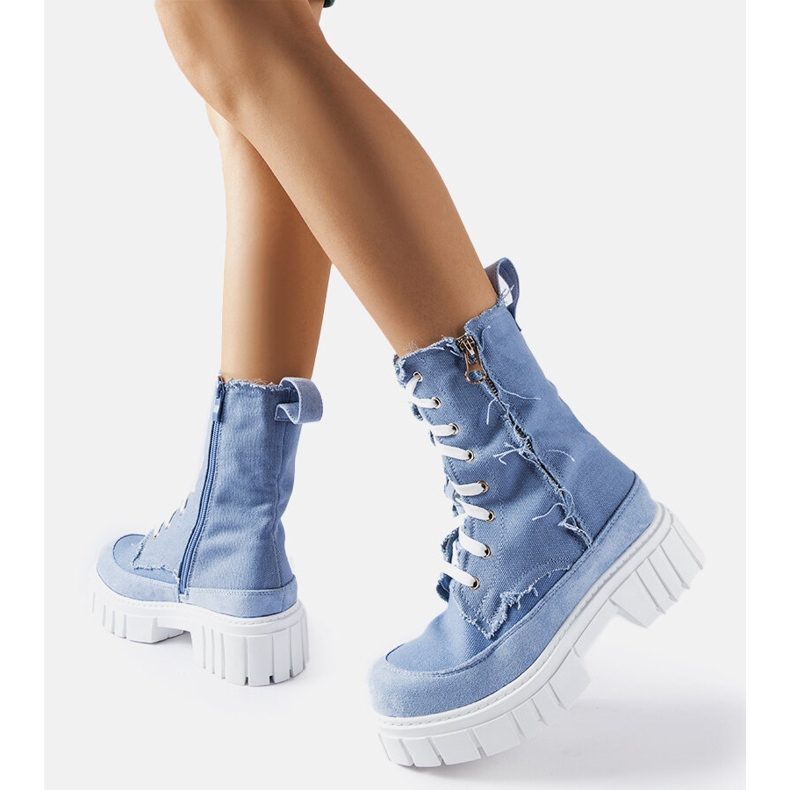 Botas Crispiero com isolamento azul 1