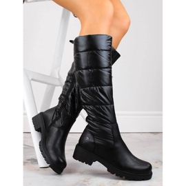 Botas femininas pretas acolchoadas e isoladas T.Sokolski Z23-385 preto 1
