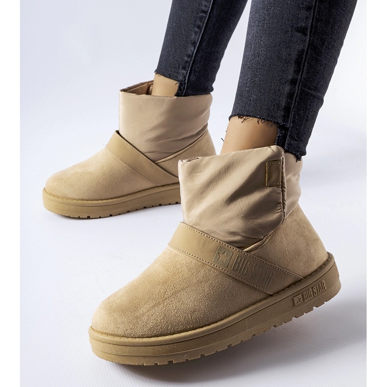 Botas de neve bege Big Star MM274152 1