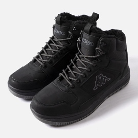 Calçado desportivo preto com isolamento Kappa 243046 Fur 1