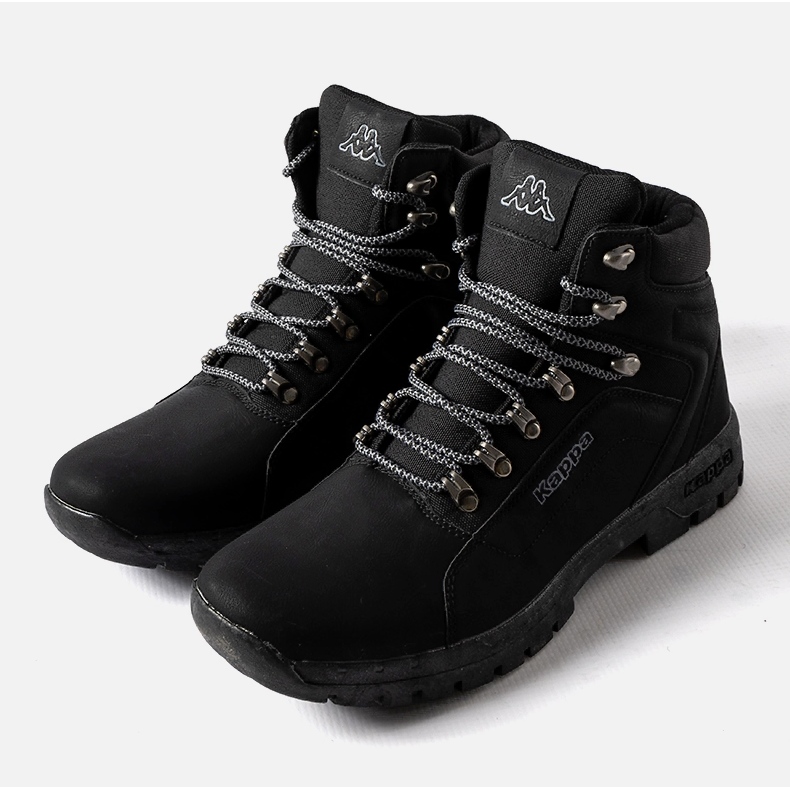 Botas masculinas pretas Kappa 242752 Dolomo preto 1