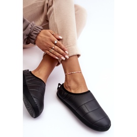 Chinelos isolados femininos pretos Big Star KK274604 1