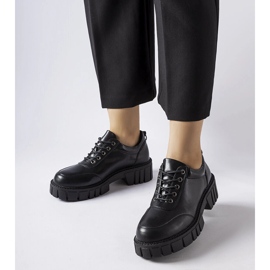 Sapatos clássicos Severino pretos maciços 1 Sapatos clássicos Severino pretos maciços 1