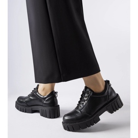 Sapatos clássicos Severino pretos maciços 2 Sapatos clássicos Severino pretos maciços 2