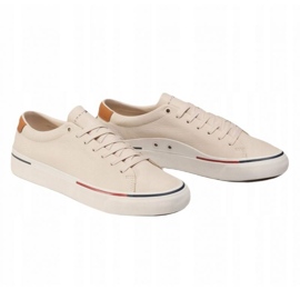 Tênis Tommy Hilfiger FM0FM02855 sapatos bege 1
