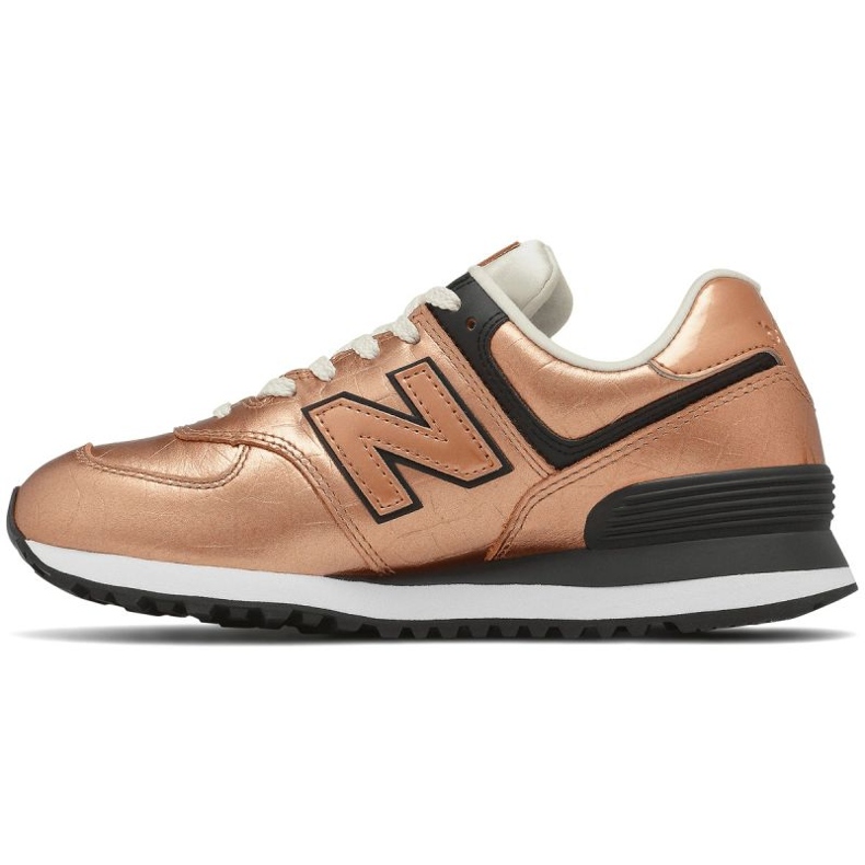 Tênis New Balance W WL574PX2 dourado 1
