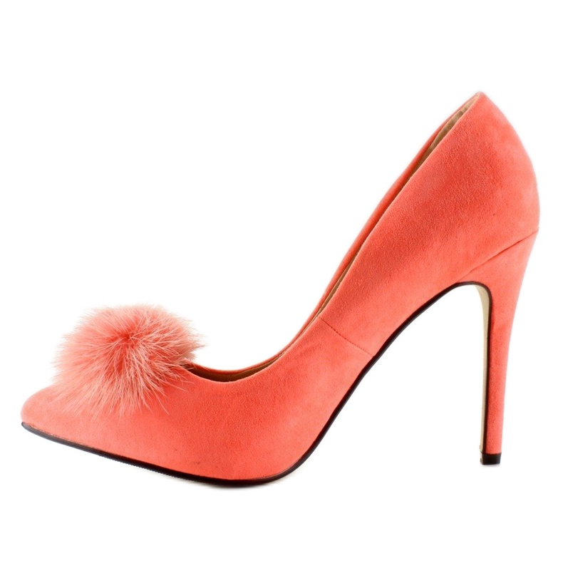 Alfinetes com pompom de latas de laranja ZJ-06 rosa 1