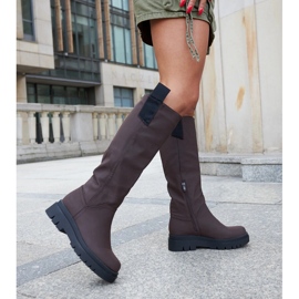 Botas com isolamento Jayden marrom fosco 2