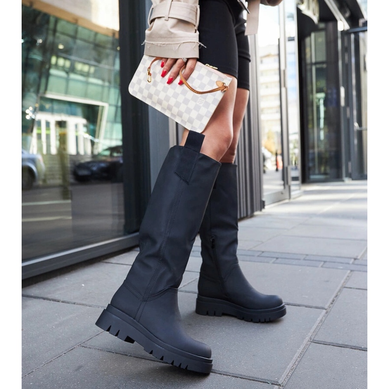 Botas com isolamento Jayden pretas foscas preto 2