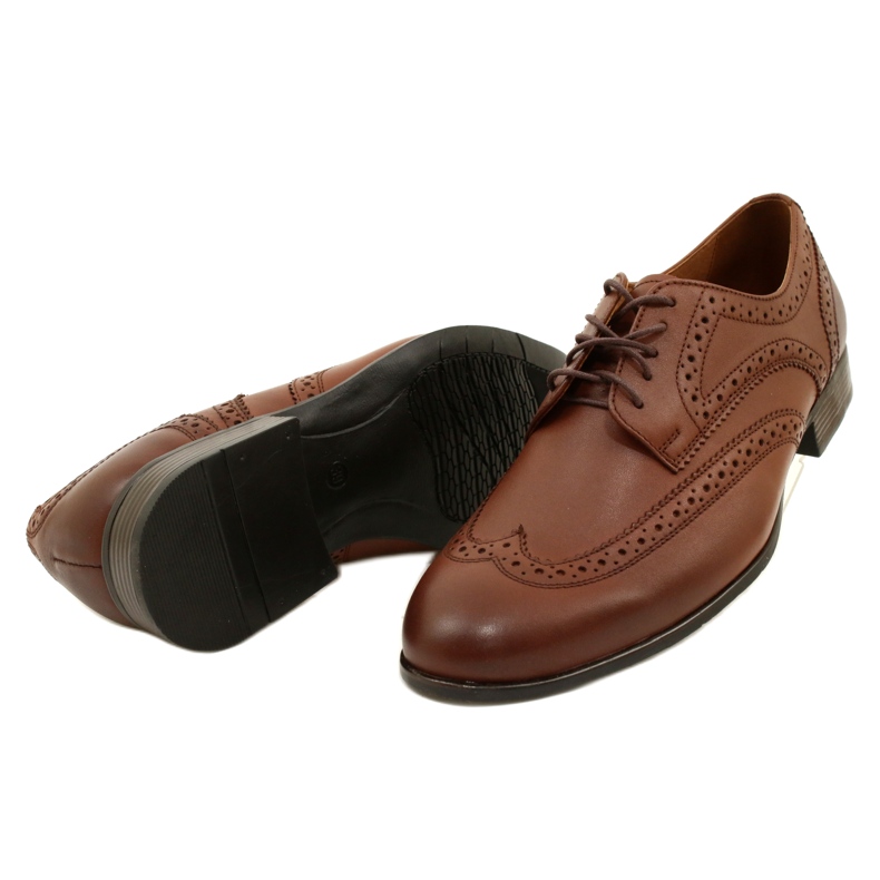 Olivier Sapatos formais Brogues castanho 617 5