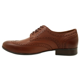 Olivier Sapatos formais Brogues castanho 617 marrom 3