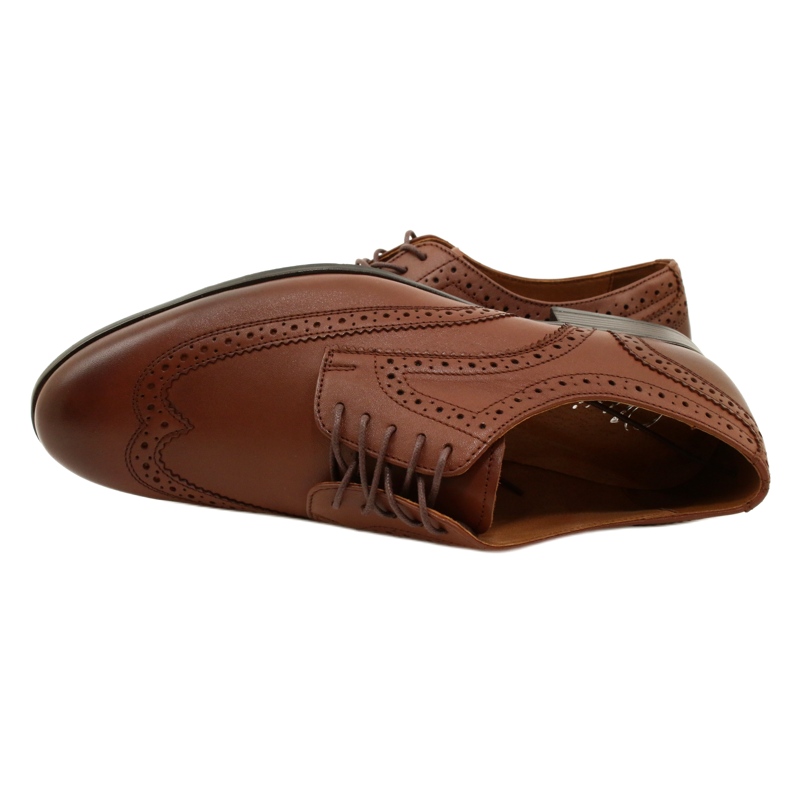 Olivier Sapatos formais Brogues castanho 617 7
