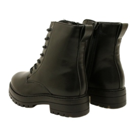 Evento Botas elegantes Miss Zipper 23DZ35-4235 pretas preto 3