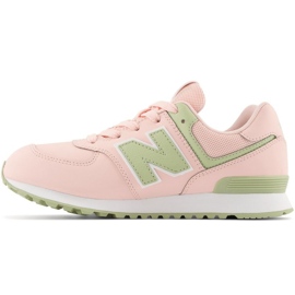 Tênis New Balance Jr GC574CT1 rosa 1