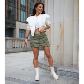 Botins com isolamento creme na plataforma Rinaldo bege 1