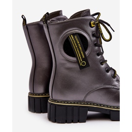 News Botas Trapper Isoladas Infantis Cinzentas Iomare cinza 1