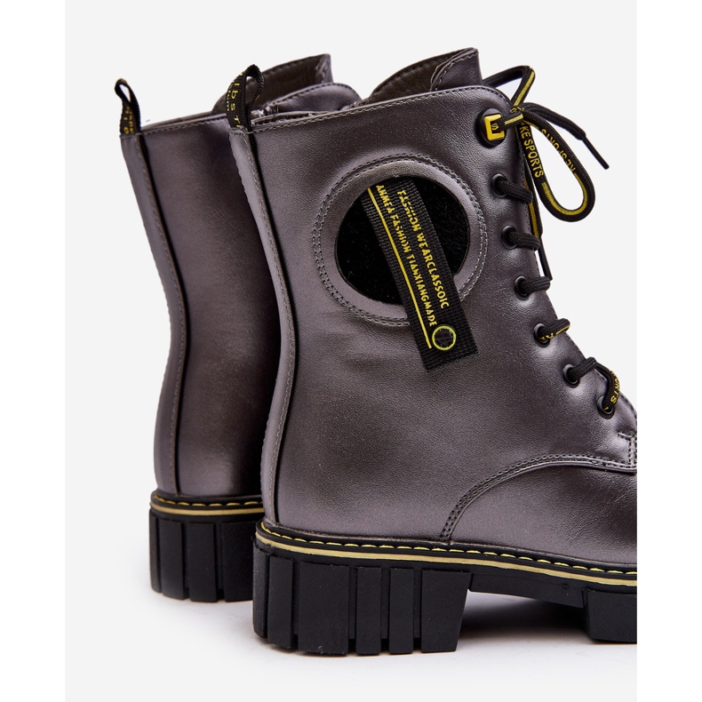 News Botas Trapper Isoladas Infantis Cinzentas Iomare cinza 1