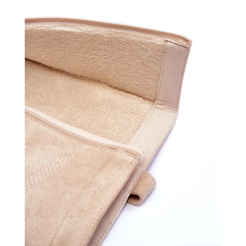 Day-Vine Botas femininas de camurça e salto alto bege claro Khabira 4