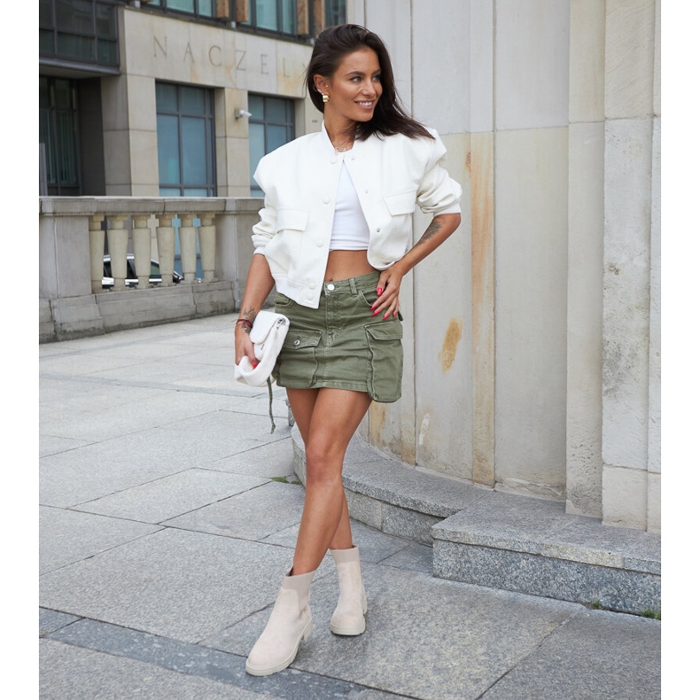 Inna Botins slip-on bege da Adalrico 1