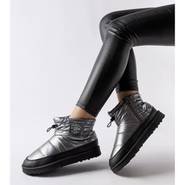 Botas de neve cinza Lee Cooper LCJ-23-44-1966L prata 1