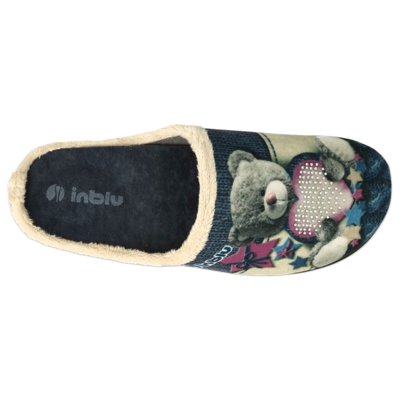 Inblu Sapatos femininos Befado 155D210 azul 3