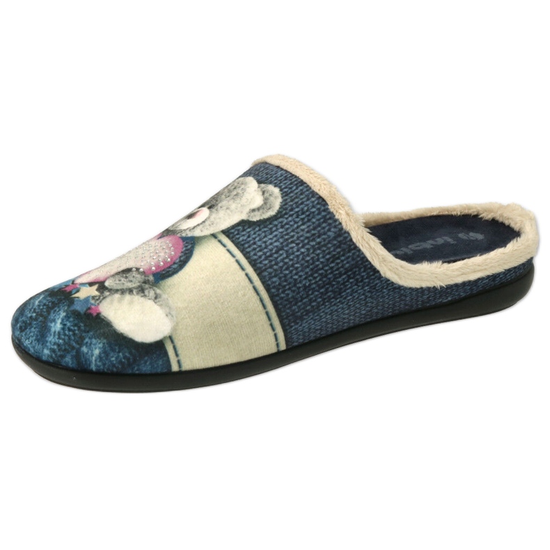 Inblu Sapatos femininos Befado 155D210 azul 4