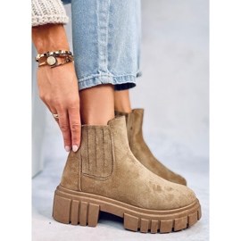 Botas Jodhpur de mulher Leigh Khaki bege 1