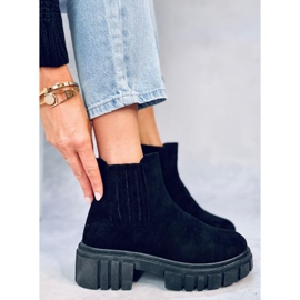 Botas Jodhpur de mulher Leigh Black preto 2