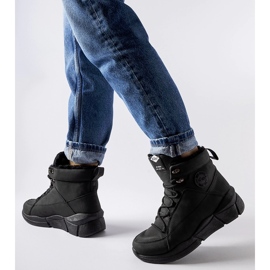 Botas altas Lee Cooper LCJ-23-44-1979L pretas preto 2