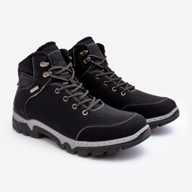 Mckeylor Botas de caminhada isoladas masculinas pretas Raisah 19455 preto 1