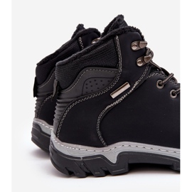 Mckeylor Botas de caminhada isoladas masculinas pretas Raisah 19455 preto 2