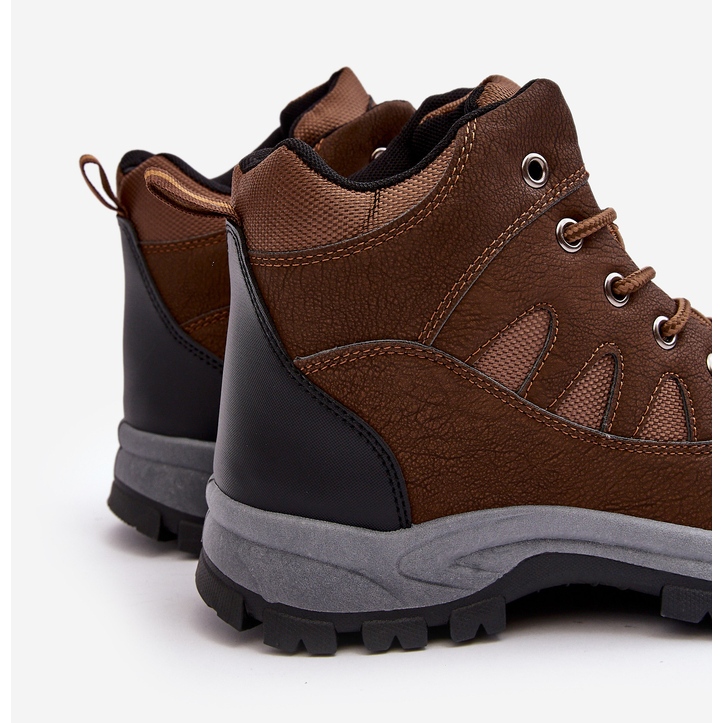 WR1 Calçado de trekking clássico masculino marrom Gometti castanho 2