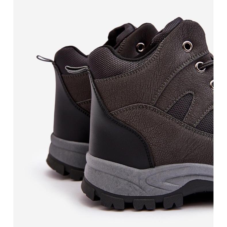 WR1 Calçado de trekking clássico masculino cinza Gometti 2 WR1 Calçado de trekking clássico masculino cinza Gometti 2