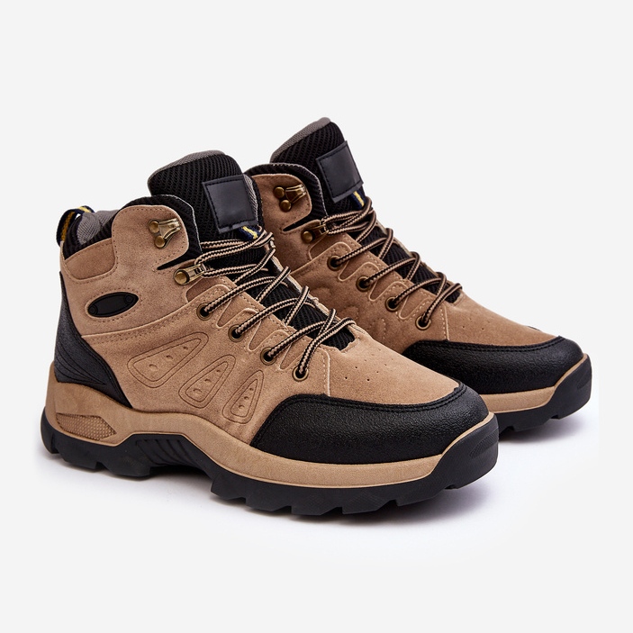 WR1 Calçado de trekking Trapper masculino bege Fontanoe 1