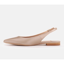 Marco Shoes Sandálias em pele natural dourada 1965P-1232-1 bege dourado 2