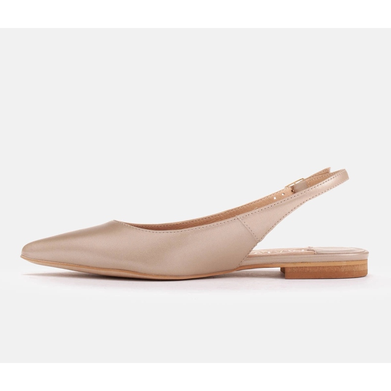 Marco Shoes Sandálias em pele natural dourada 1965P-1232-1 bege dourado 2