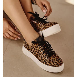 Marco Shoes tênis leve marrom 2