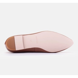 Marco Shoes bailarinas leves marrom 1