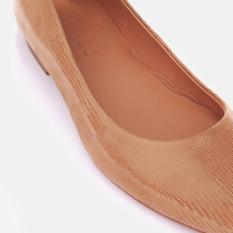 Marco Shoes bailarinas leves marrom 1