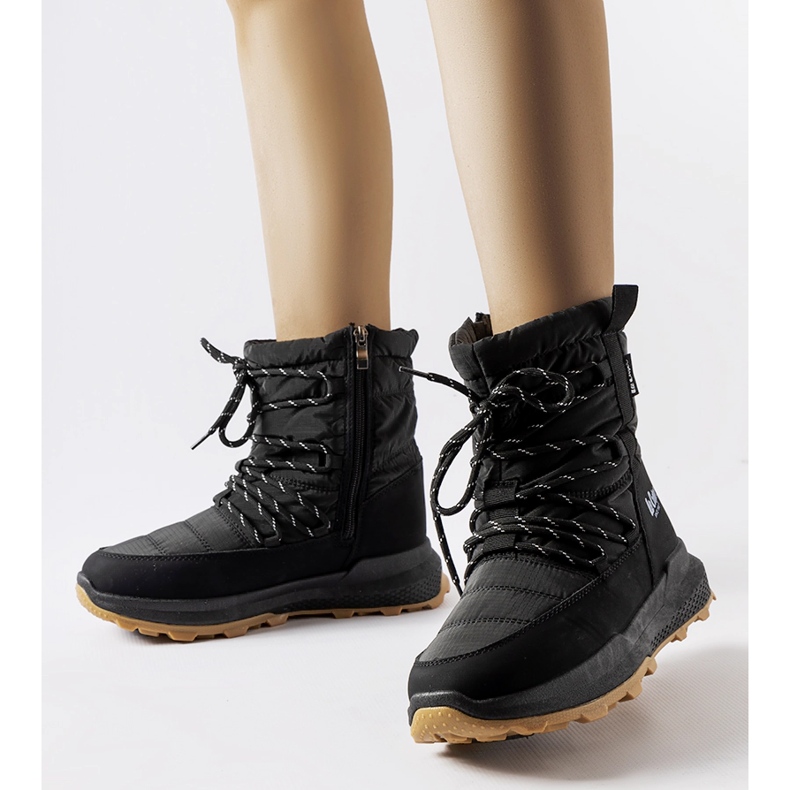 Botas de neve pretas Lee Cooper LCJ-23-44-1987L preto 1