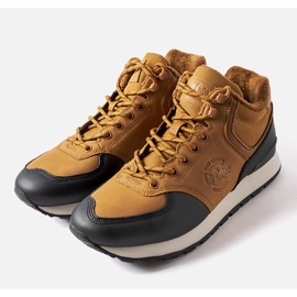 Botas quentes marrons Lee Cooper LCJ-23-31-3058M marrom 1