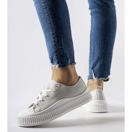 Tênis plataforma Erbezzo cinza 1