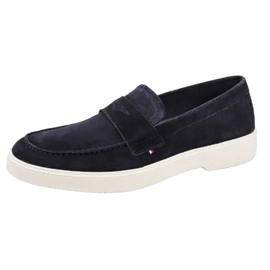 Tommy Hilfiger Sapatos modernos de camurça leve FM0FM03963 azul 1